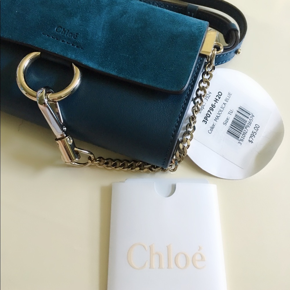 🚫SOLD🚫🌷NWT Chloe Faye Wallet on Strap - Picture 5 of 5
